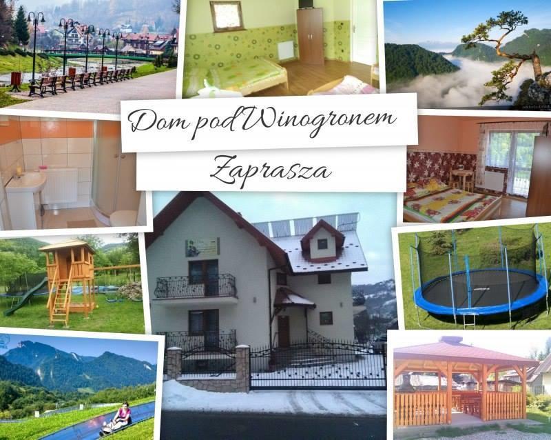 Apartmán Dom Pod Winogronem Szczawnica Exteriér fotografie